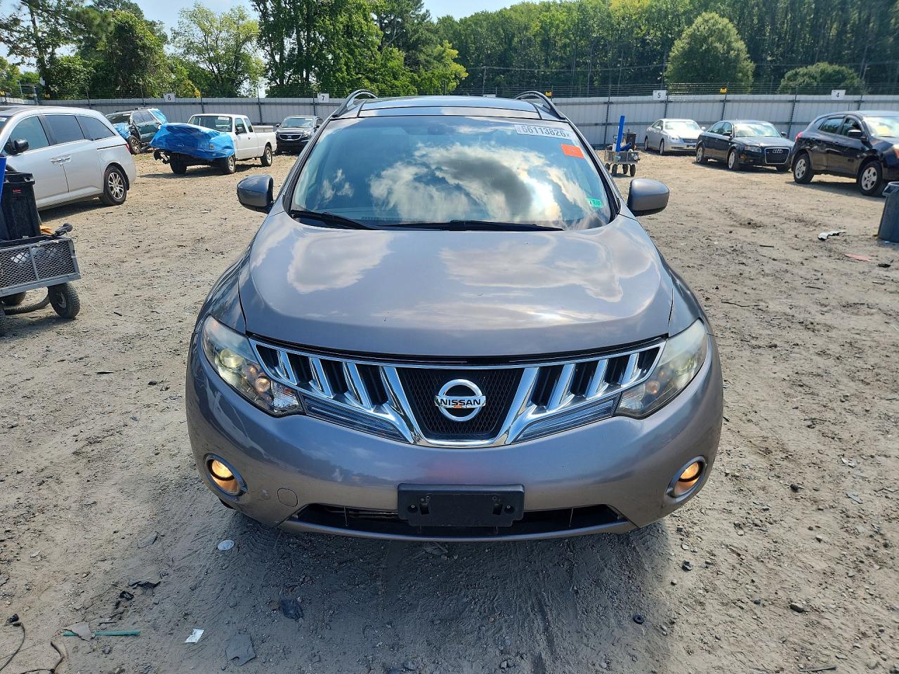 2010 Nissan Murano S Silver vin: JN8AZ1MW8AW128584