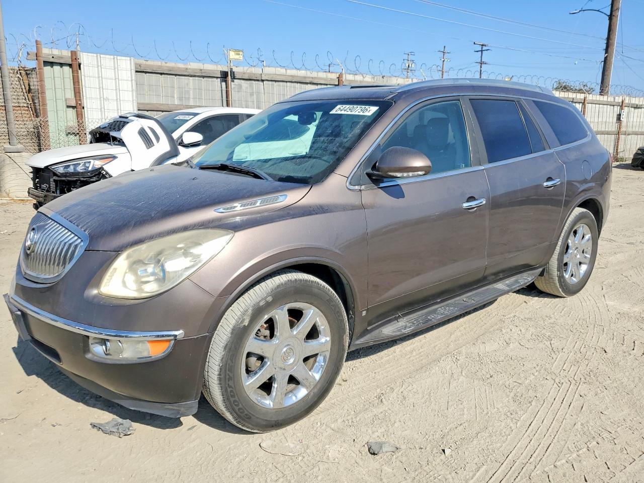 2008 Buick Enclave Cxl Brown vin: 5GAEV23718J164876