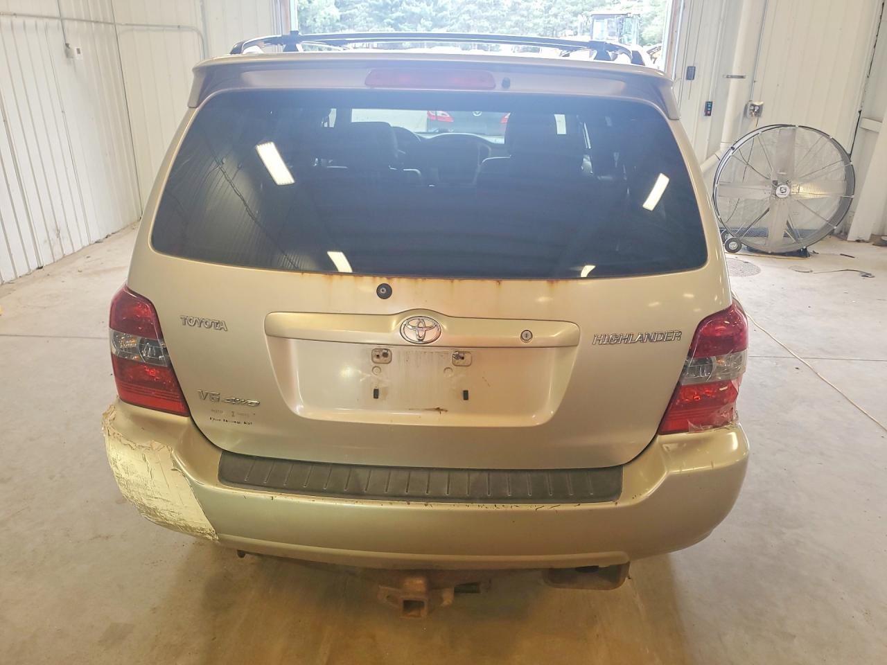 2006 Toyota Highlander Limited Tan vin: JTEEP21AX60147919