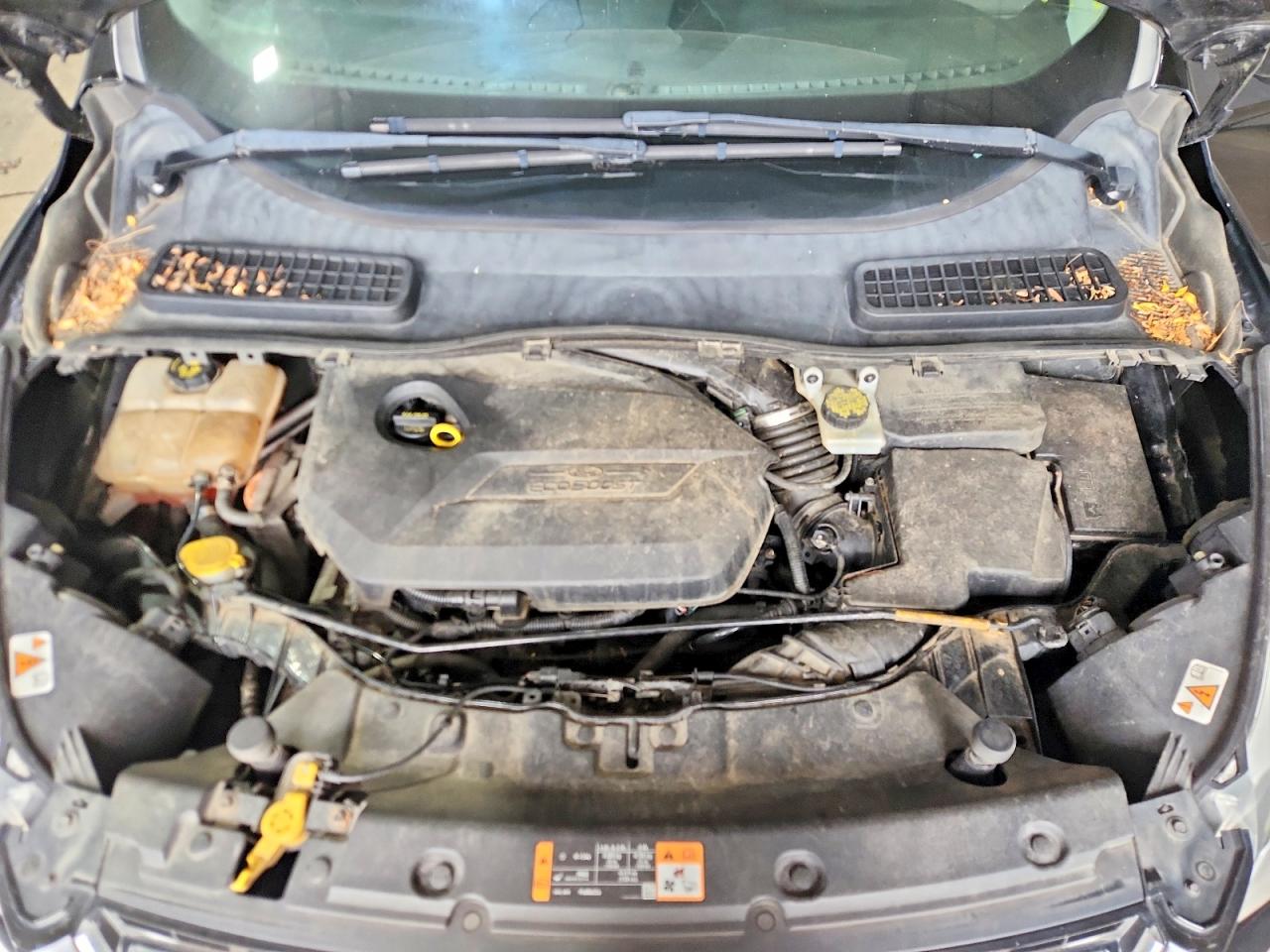 2014 Ford Escape Titanium Black vin: 1FMCU9JX4EUD62555