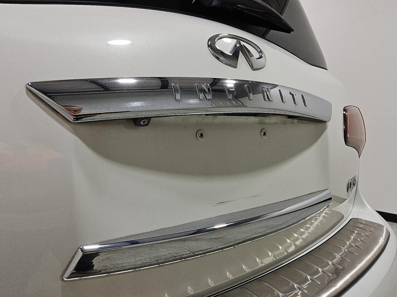 2012 Infiniti Qx56 Base White vin: JN8AZ2NE2C9023374 Damage: Lift Gate, Previous Repair, Substandard Repair