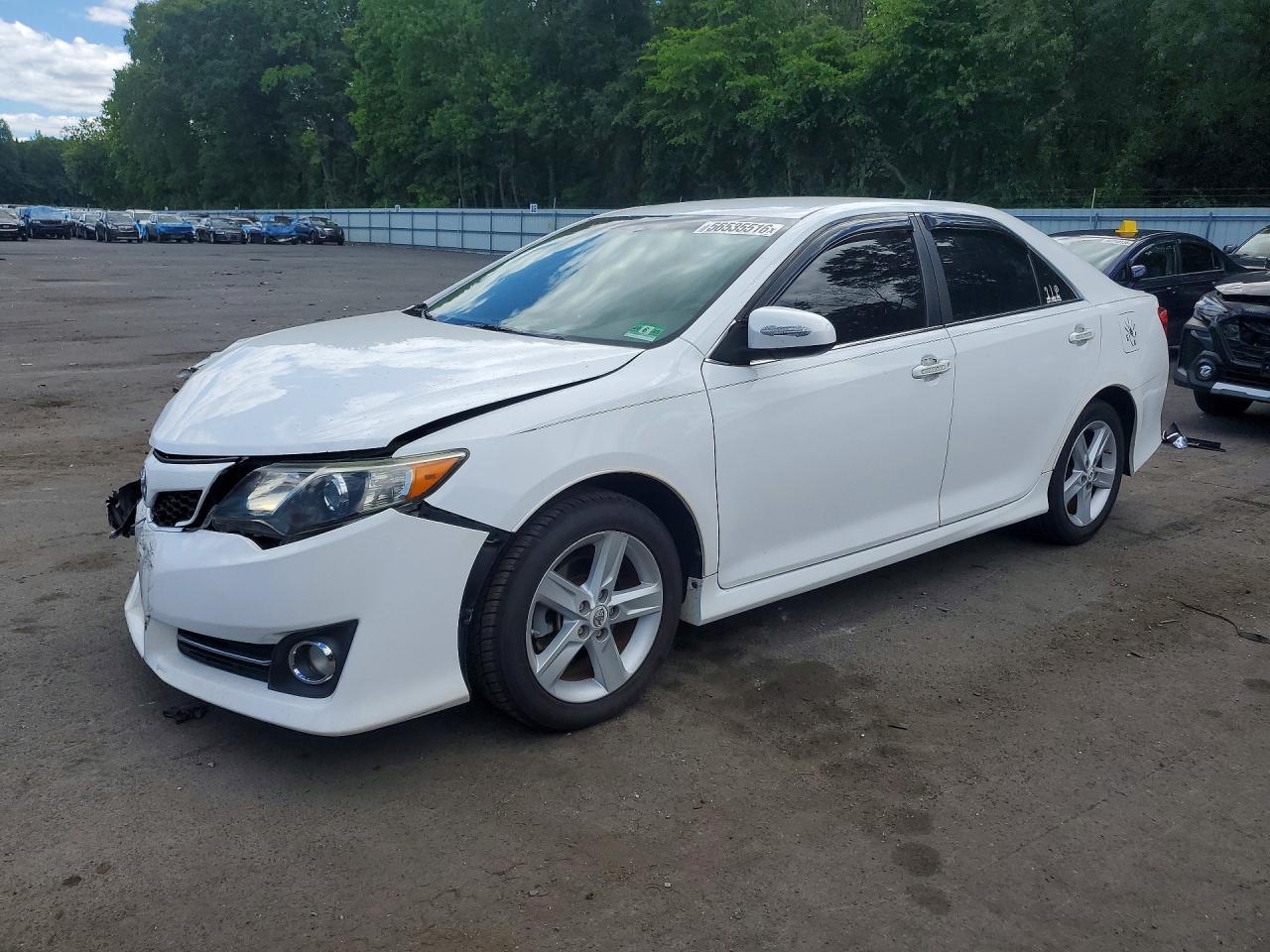 2012 Toyota Camry Se White vin: 4T1BF1FK8CU193965