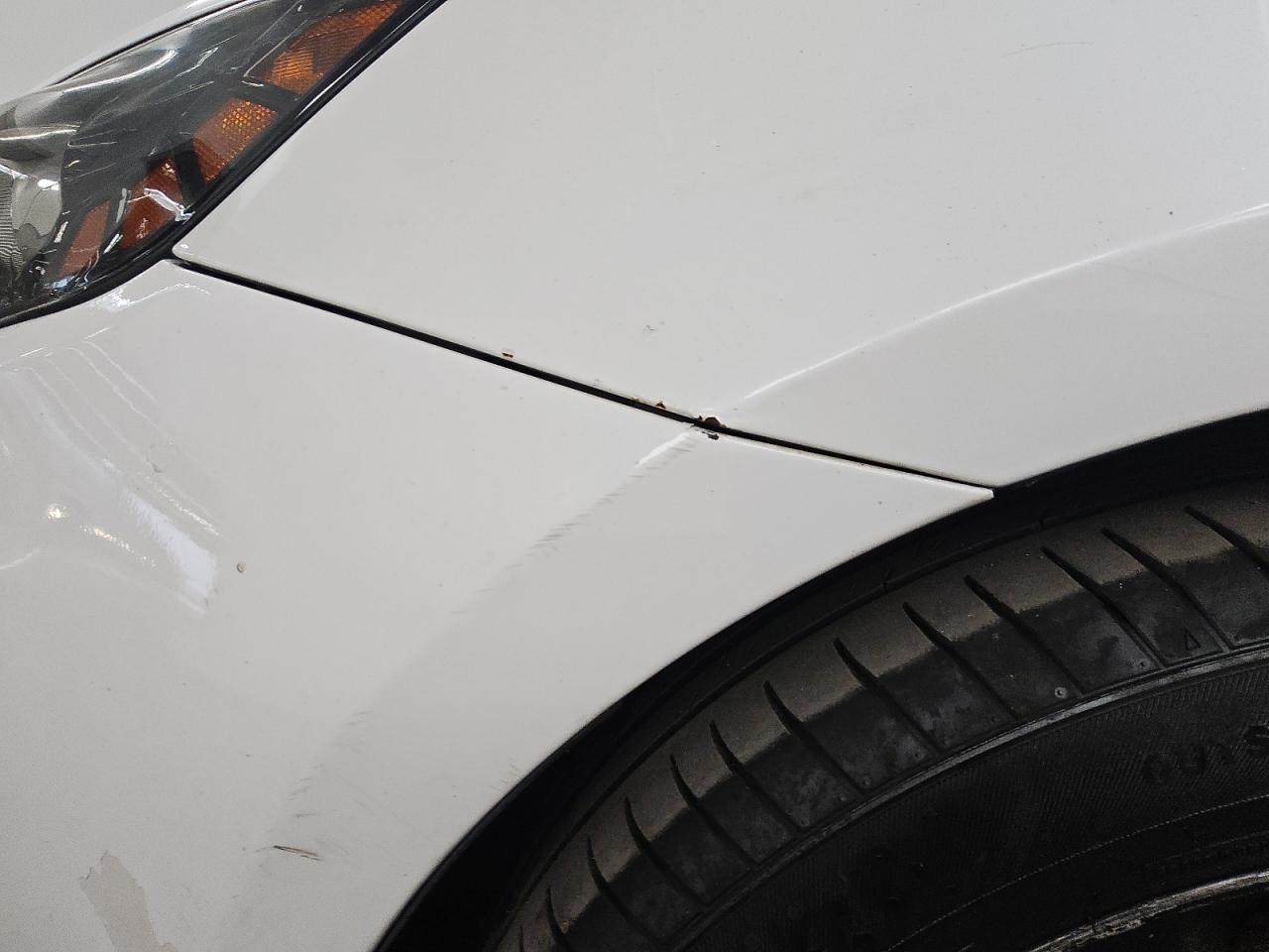 2012 Kia Optima Ex White vin: 5XXGN4A78CG007994 Damage: Left Front Fender, Chipped, 3