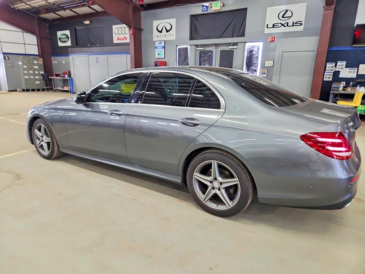 2017 Mercedes-benz E 300 4matic Gray vin: WDDZF4KB9HA030976