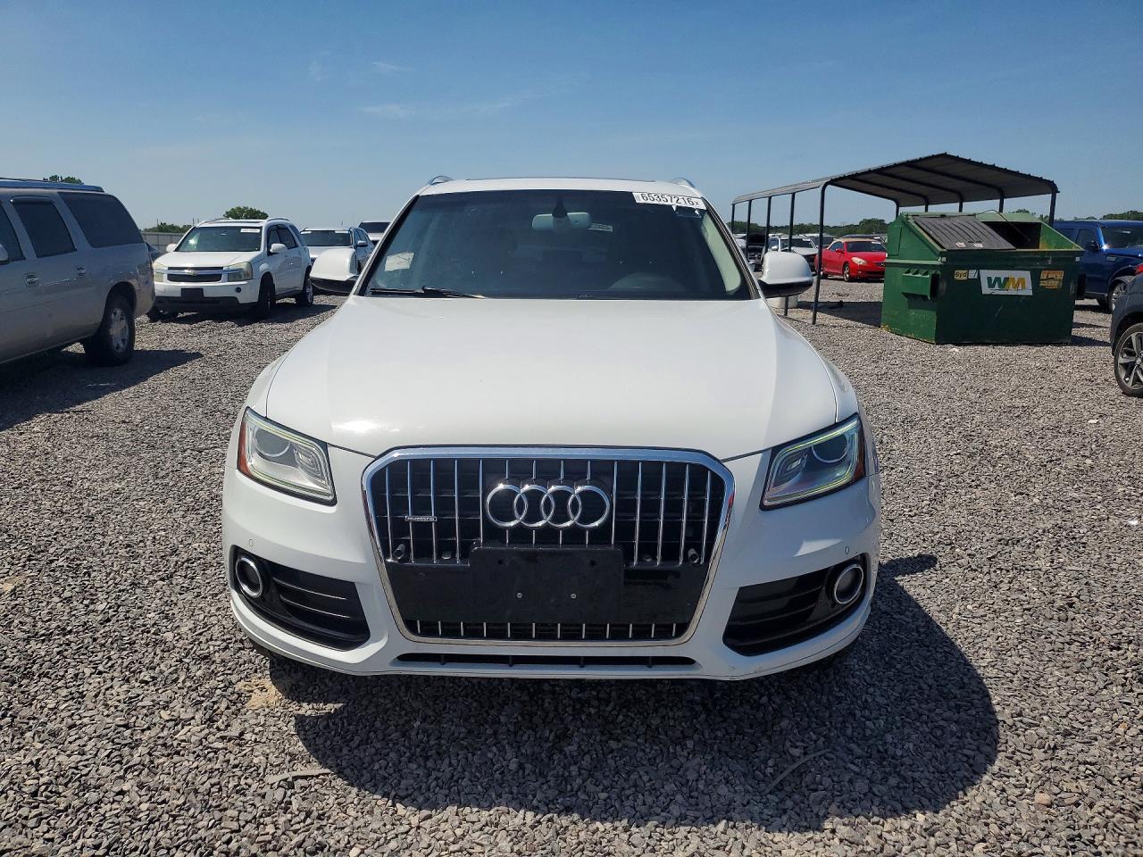 2015 Audi Q5 Premium Plus Белый vin: WA1LFAFP6FA138936