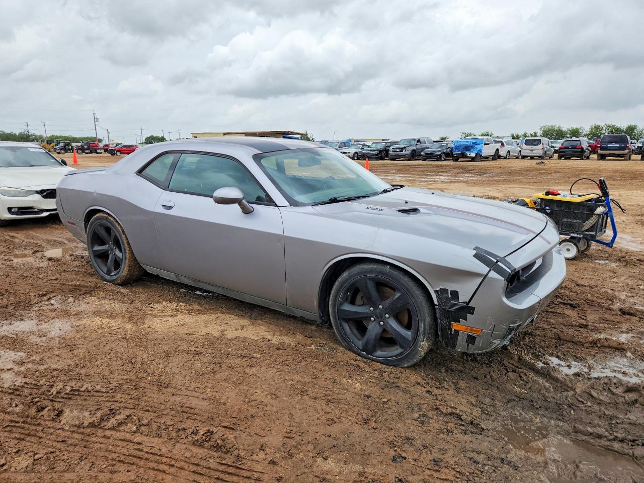 2013 Dodge Challenger R/t Silver vin: 2C3CDYBTXDH619489