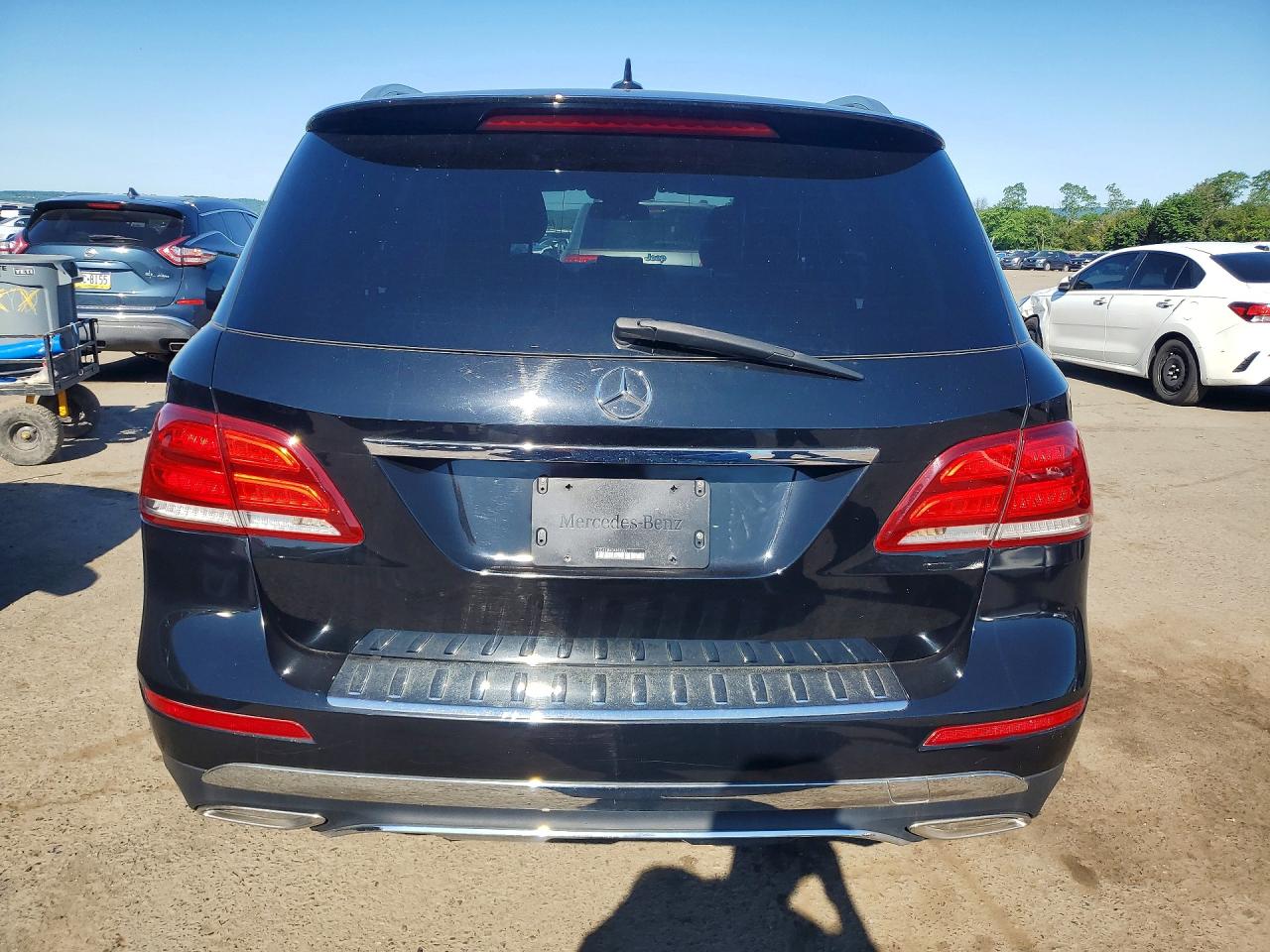 2016 Mercedes-benz Gle 350 Black vin: 4JGDA5JB6GA803651