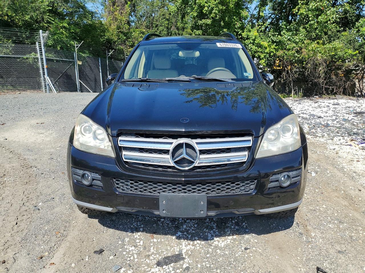 2009 Mercedes-benz Gl Black vin: 4JGBF25EX9A497584