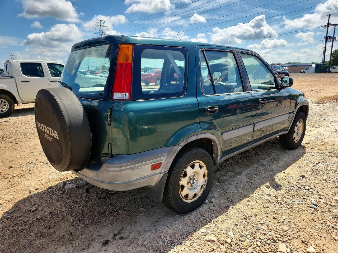 2001 Honda Cr-v Lx Green vin: JHLRD18431C056266