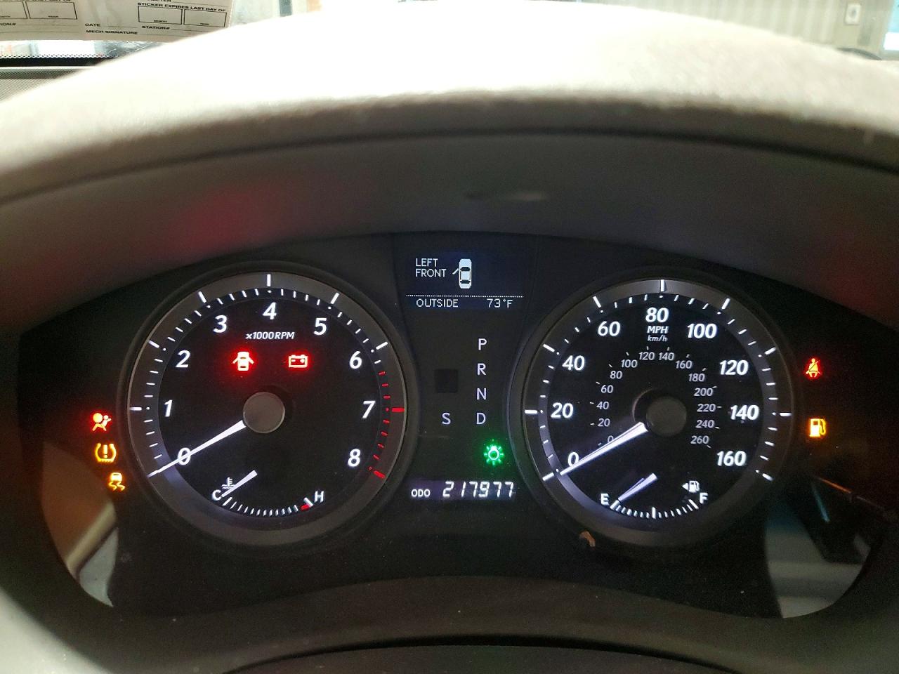 2007 Lexus Es 350 White vin: JTHBJ46G672051713