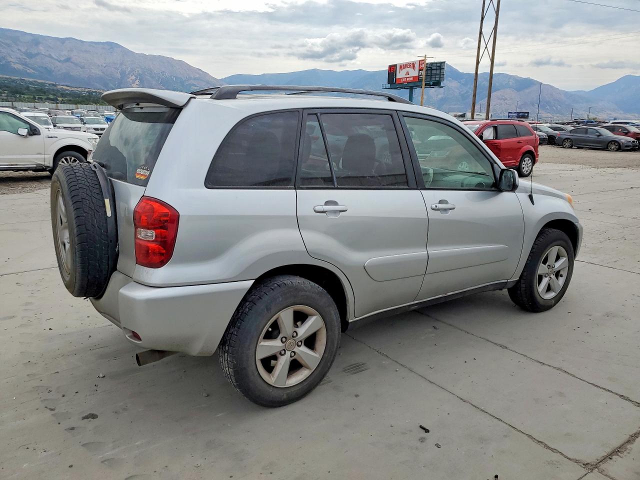 2004 Toyota Rav4 Base Silver vin: JTEGD20V740023254