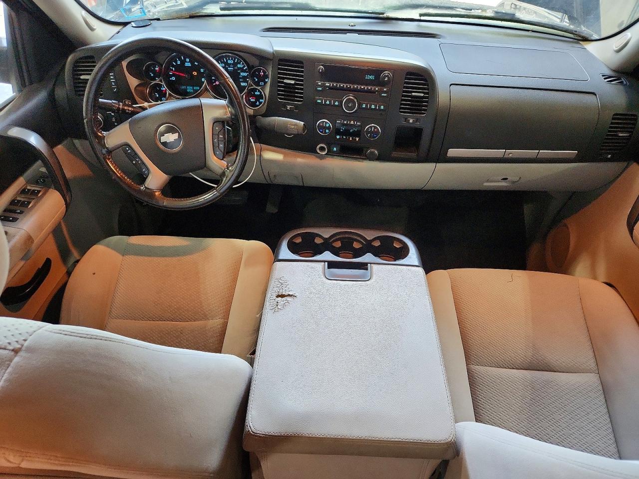2007 Chevrolet Silverado K1500 Crew Cab Blue vin: 2GCEK13MX71565438