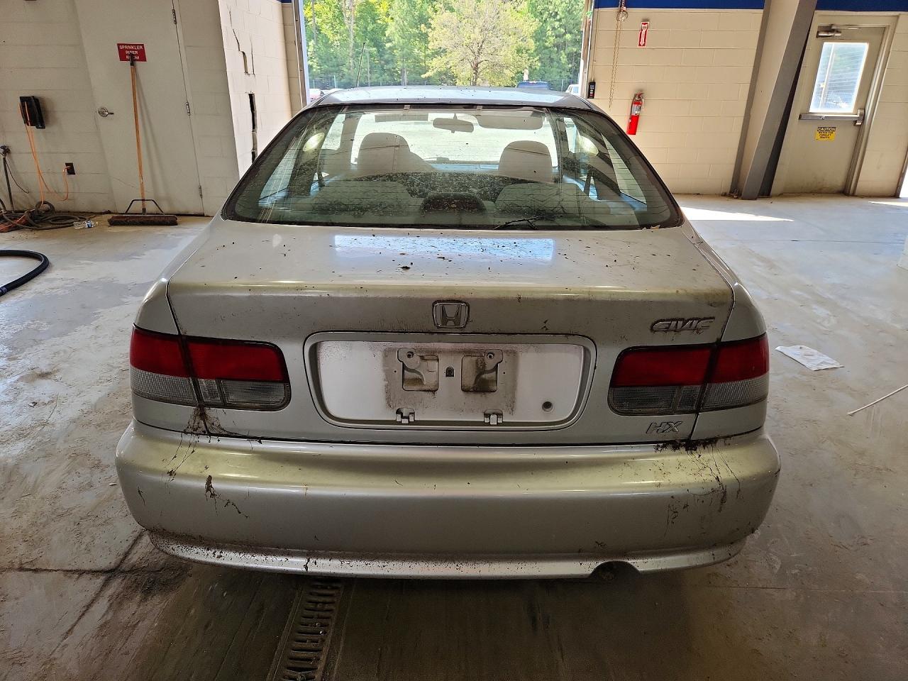 2000 Honda Civic Hx Silver vin: 1HGEJ7221YL124462