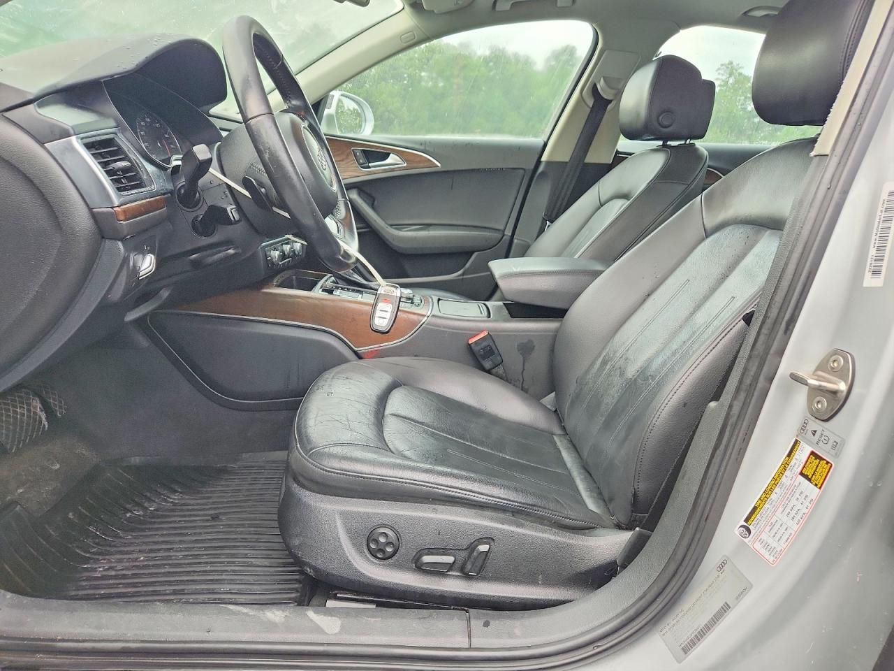 2015 Audi A6 Premium Plus Silver vin: WAUFGAFC8FN006621