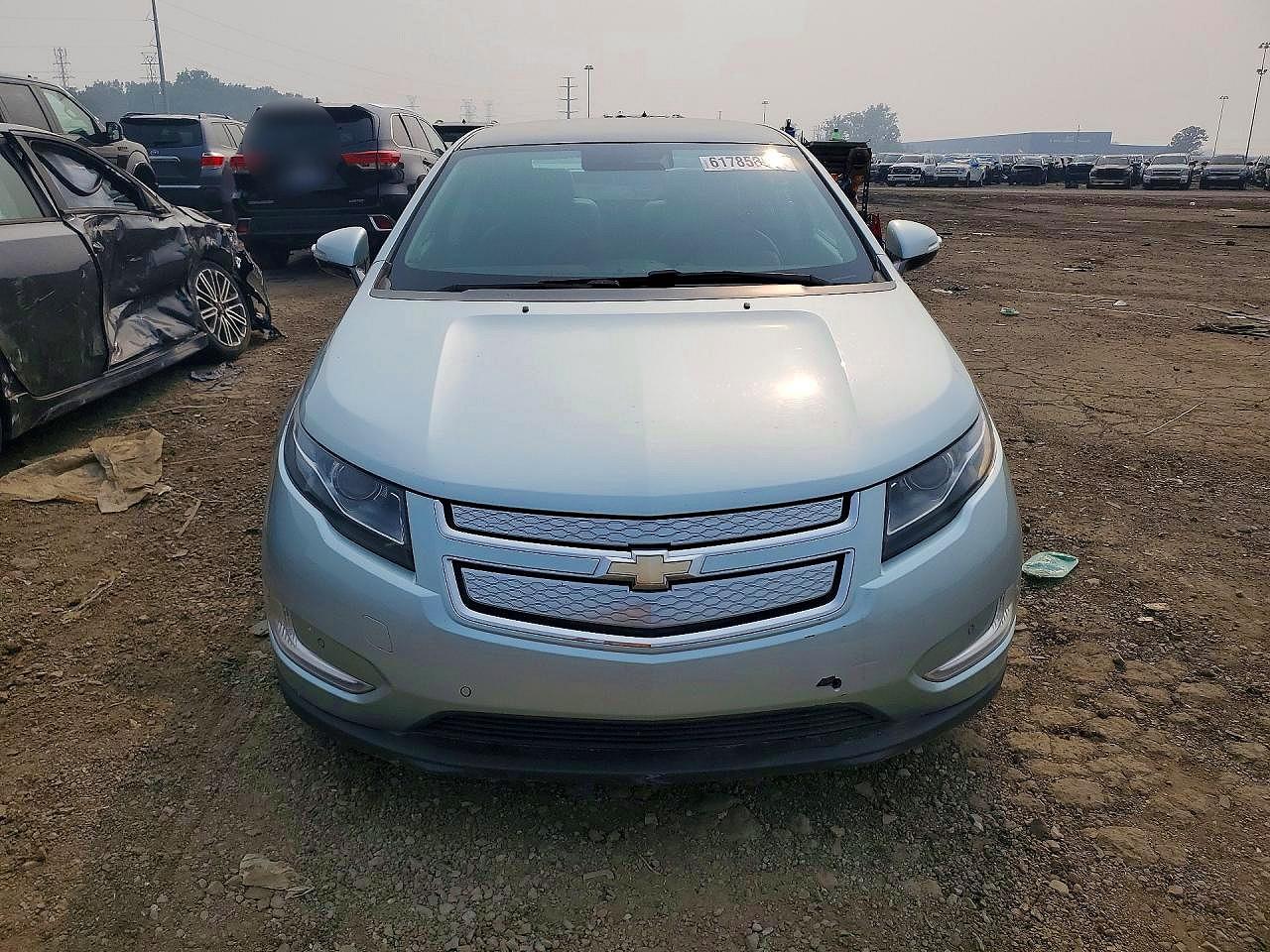 2011 Chevrolet Volt Silver vin: 1G1RD6E4XBU101576