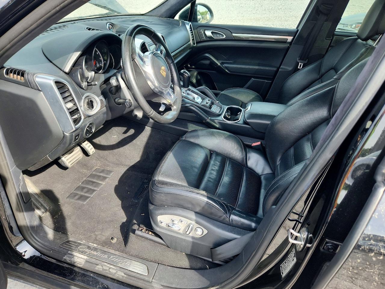 2012 Porsche Cayenne Turbo Black vin: WP1AC2A2XCLA83719