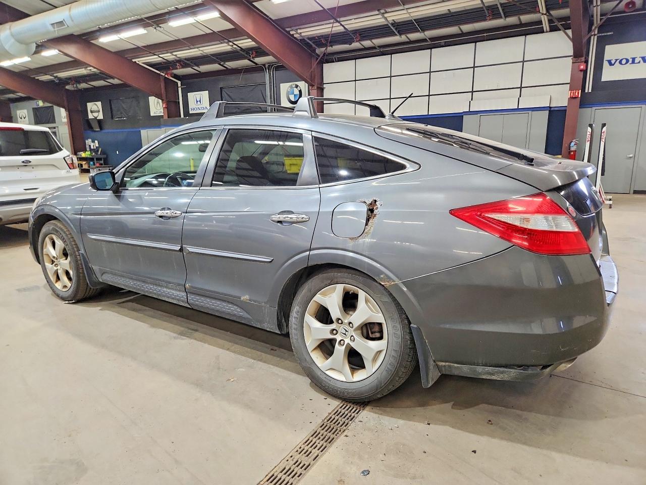 2011 Honda Accord Crosstour Exl Gray vin: 5J6TF2H5XBL002759