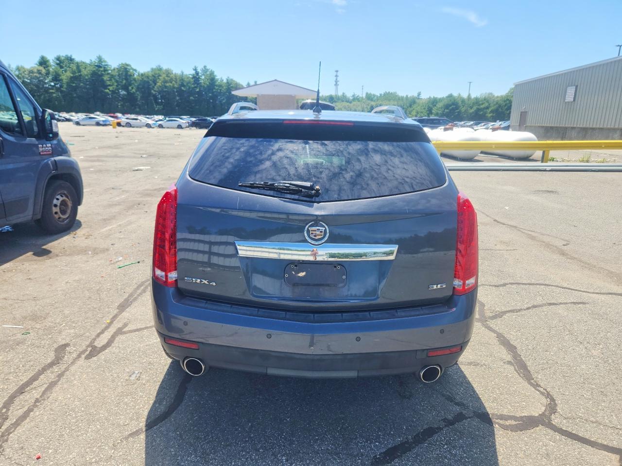 2012 Cadillac Srx Premium Collection Gray vin: 3GYFNFE34CS566414
