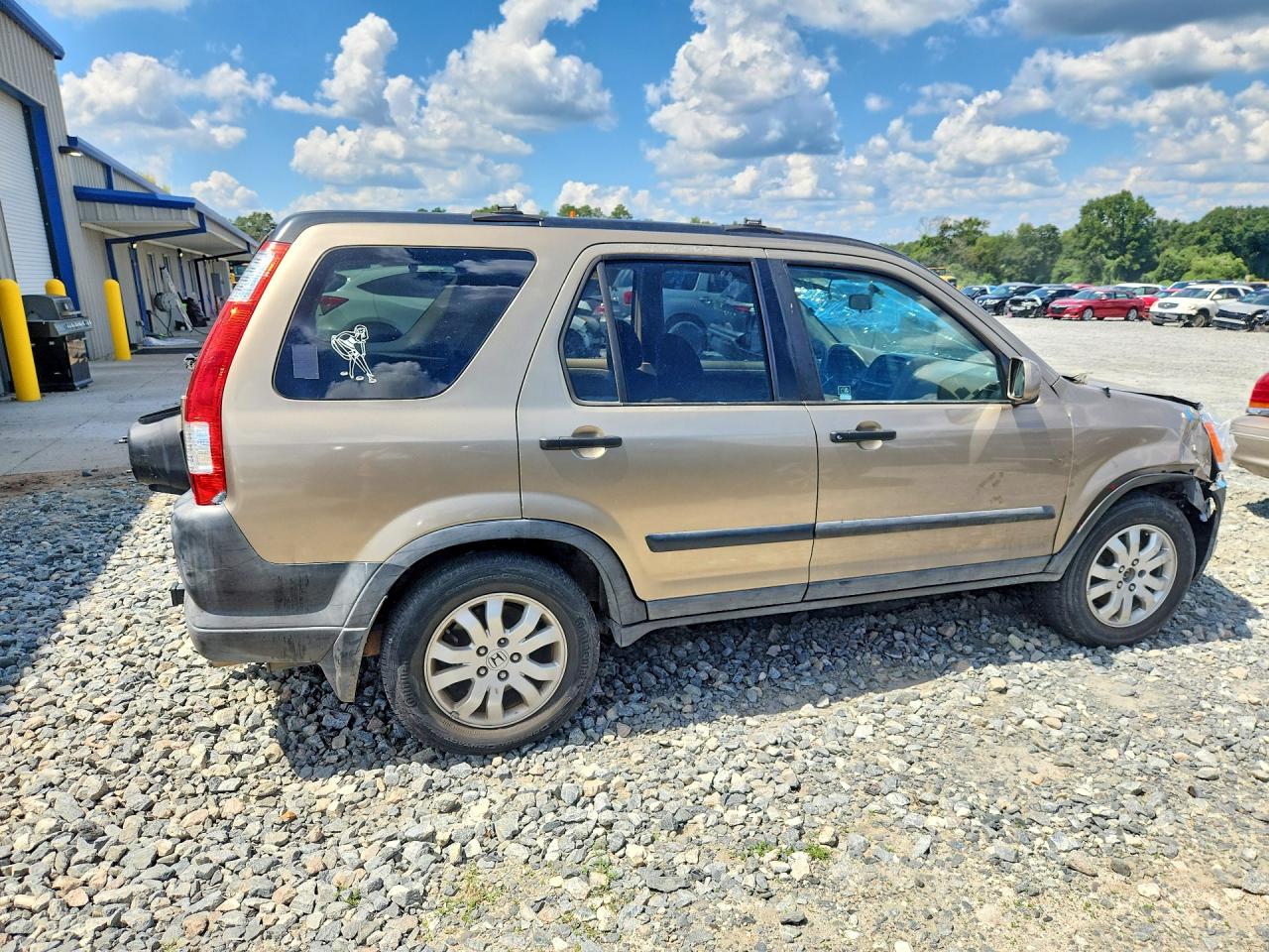 2005 Honda Cr-v Ex Gold vin: SHSRD78805U309094