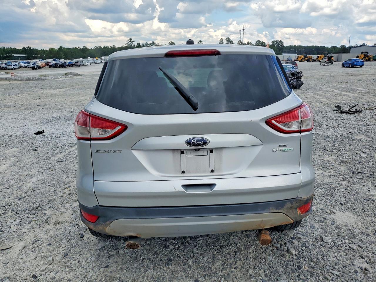 2015 Ford Escape Se Silver vin: 1FMCU0GX8FUC10458