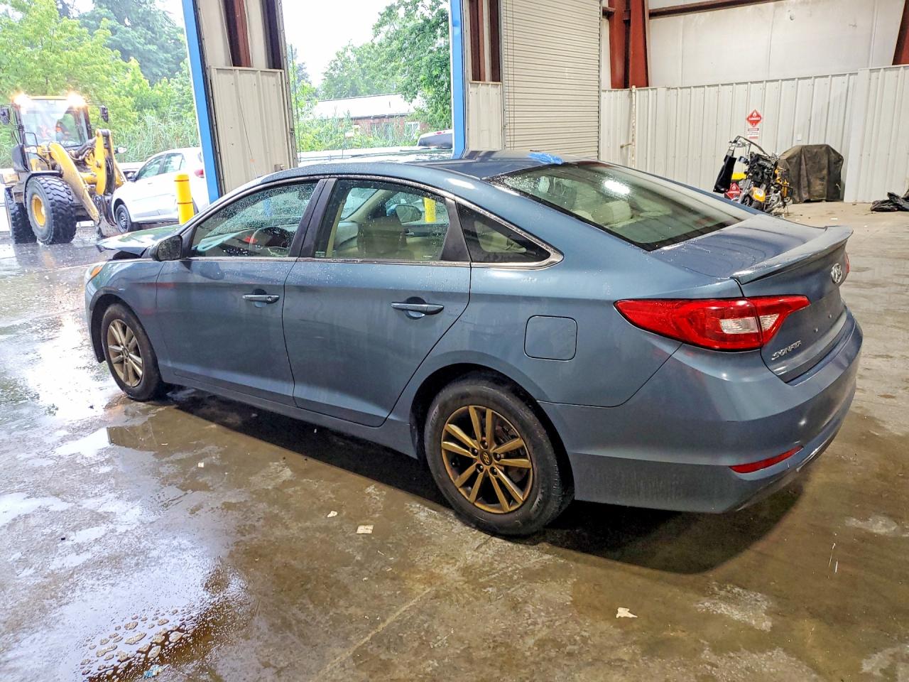 2015 Hyundai Sonata Se Синий vin: 5NPE24AF3FH062577