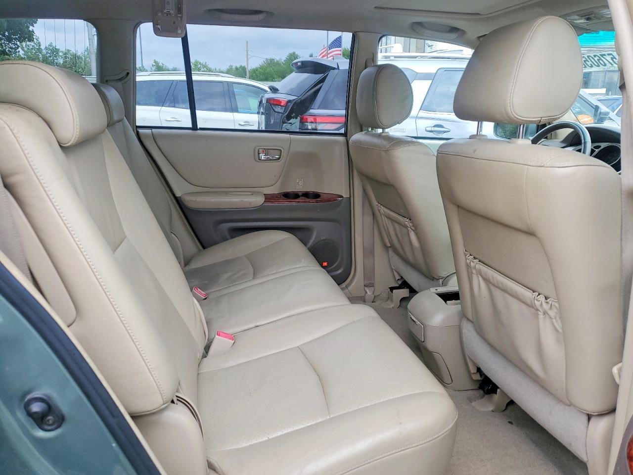 2005 Toyota Highlander Limited Green vin: JTEEP21A350111729
