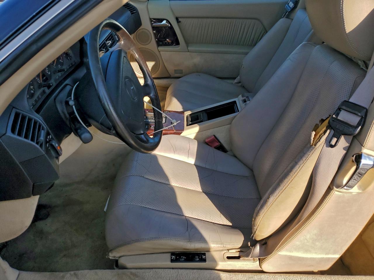 1995 Mercedes-benz Sl 500 Black vin: WDBFA67E0SF113988