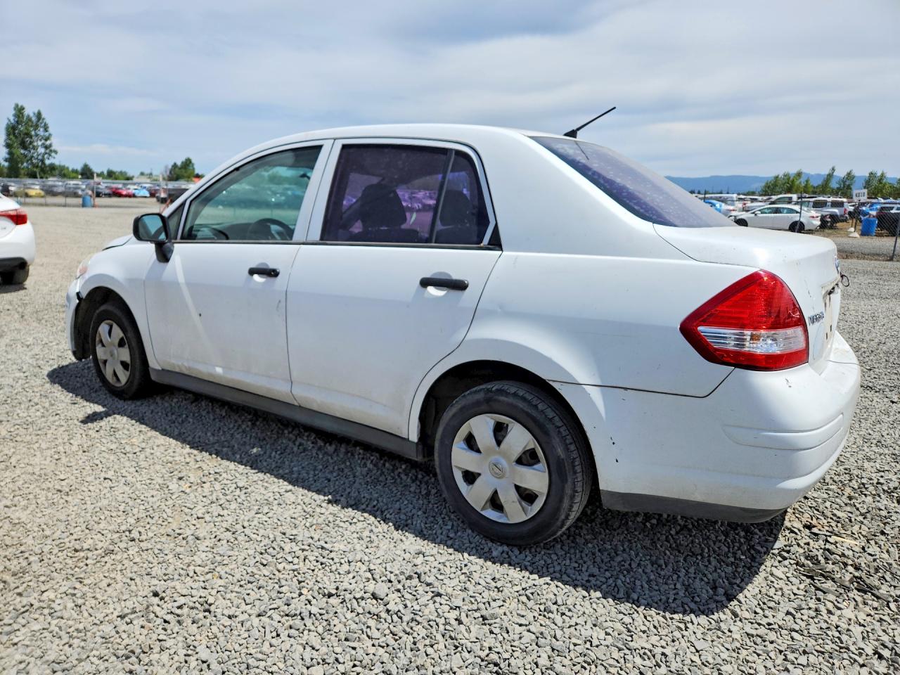 2011 Nissan Versa S White vin: 3N1CC1AP6BL419226