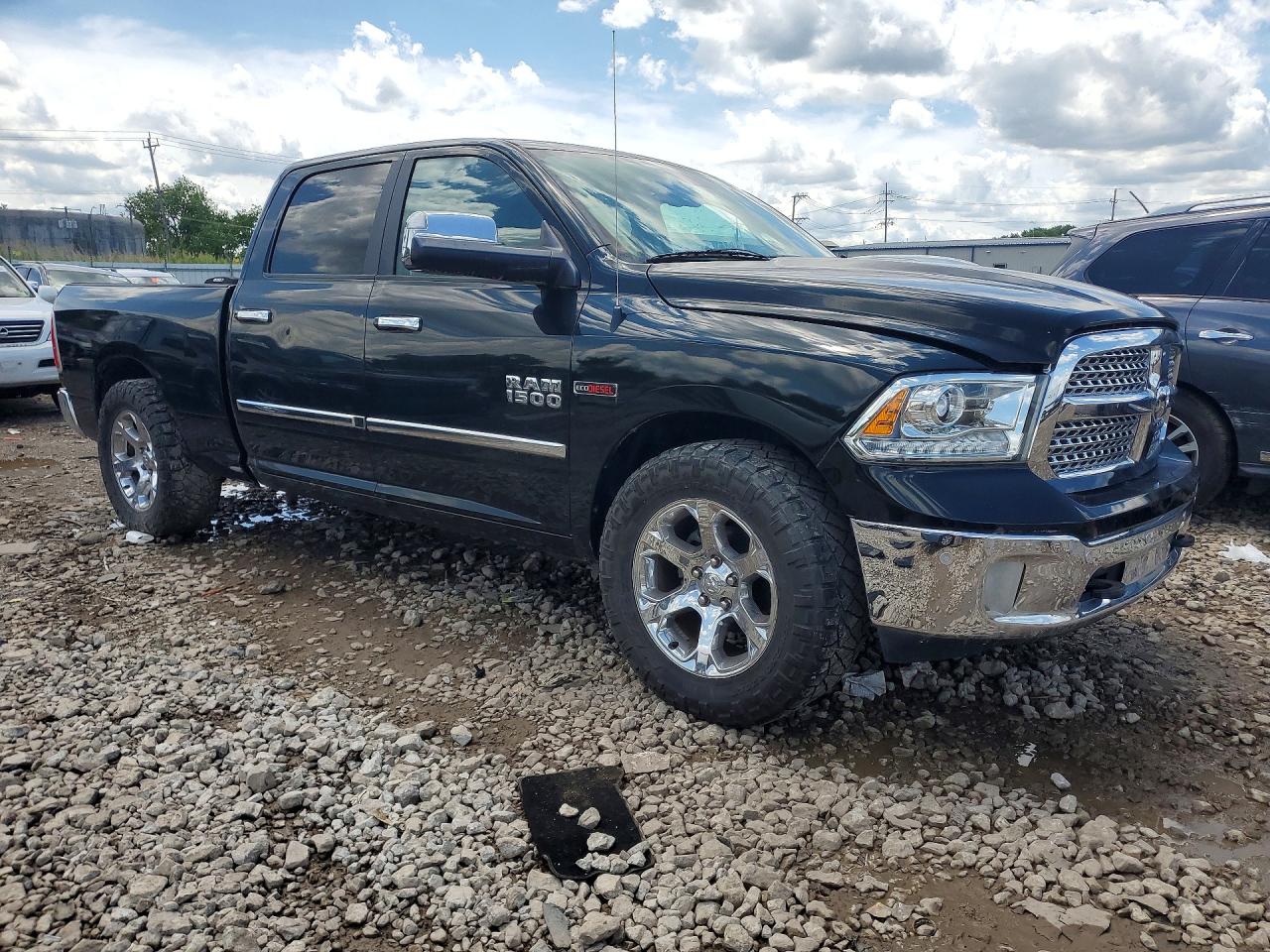 2015 Ram 1500 Laramie Black vin: 1C6RR7VM4FS727762
