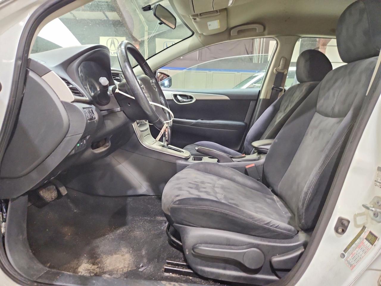 2013 Nissan Sentra S White vin: 3N1AB7AP8DL799606