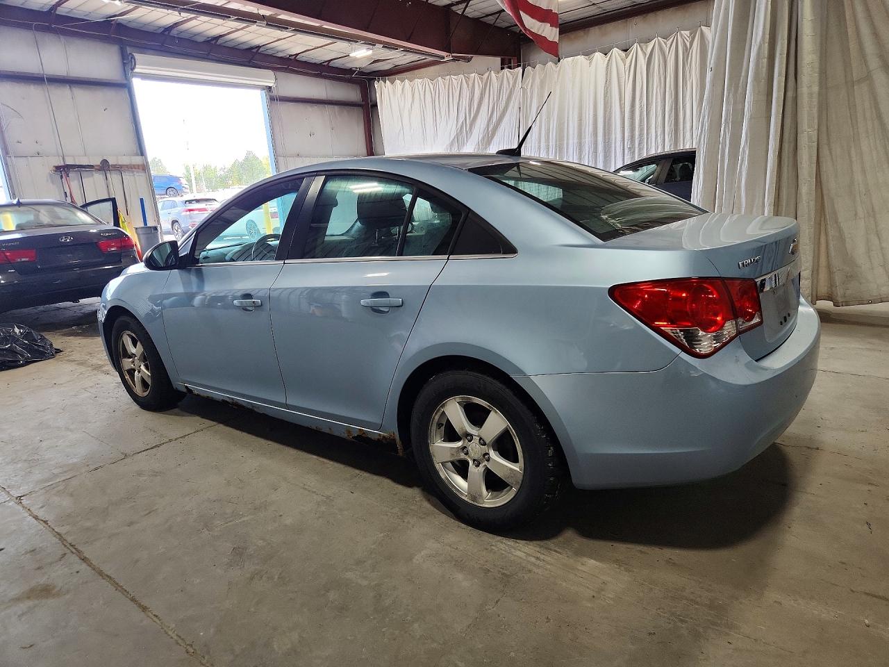 2012 Chevrolet Cruze Lt Blue vin: 1G1PF5SCXC7342352
