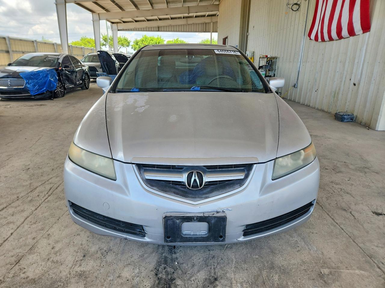 2005 Acura Tl Серебряный vin: 19UUA66285A002348