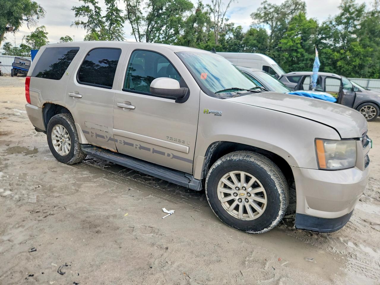 2009 Chevrolet Tahoe Hybrid Серебряный vin: 1GNFK13559R124900