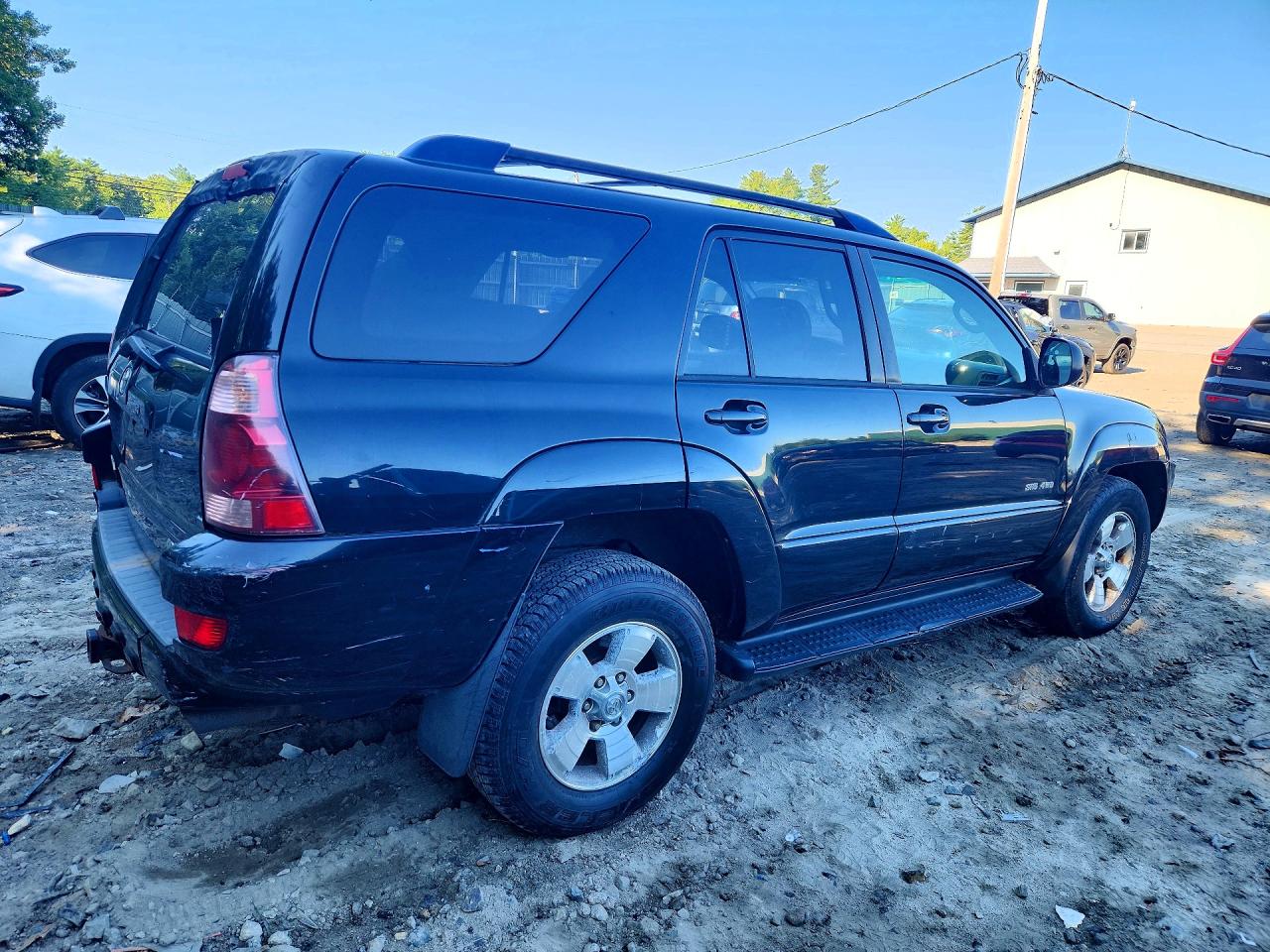 2005 Toyota 4runner Sr5 Black vin: JTEBT14RX58027189