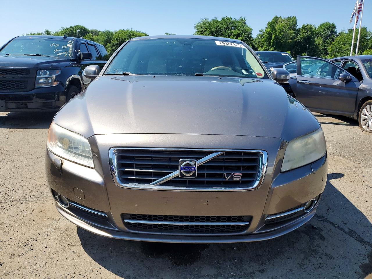 2007 Volvo S80 V8 Красный vin: YV1AH852471044555