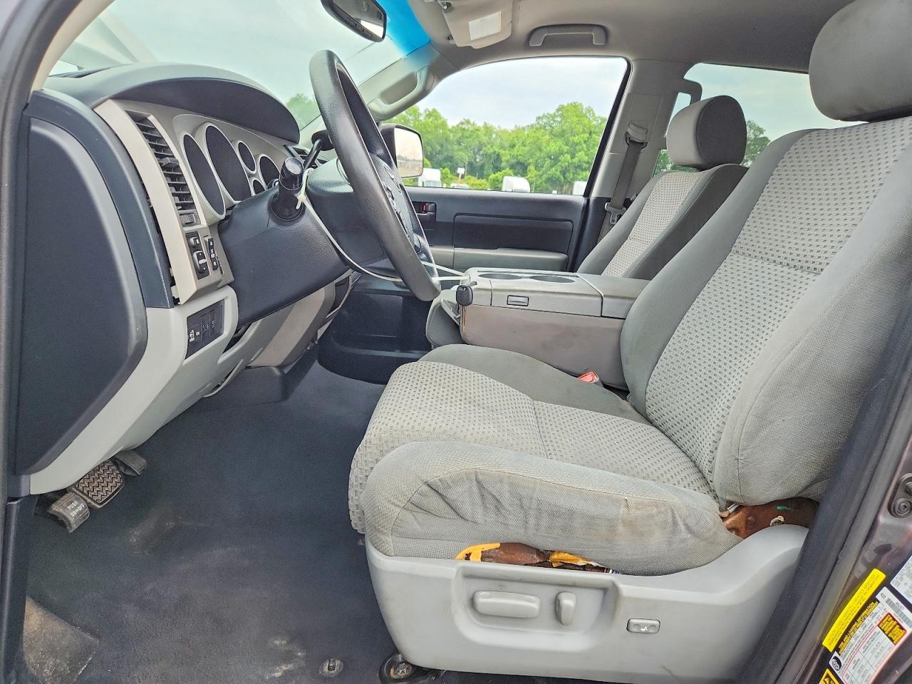2012 Toyota Tundra Crewmax Sr5 Gray vin: 5TFDW5F12CX261431
