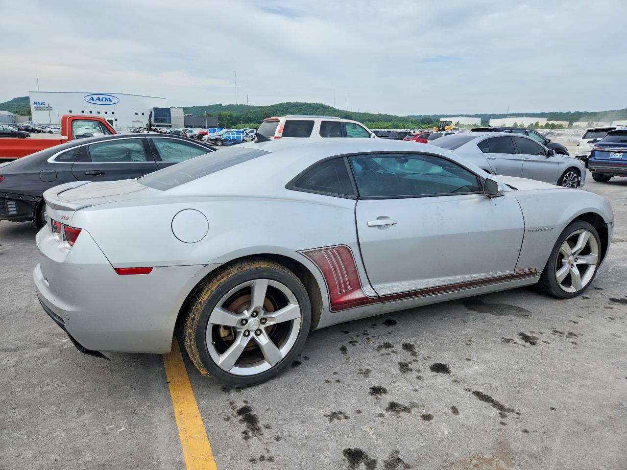 2010 Chevrolet Camaro Lt Silver vin: 2G1FC1EV7A9104044