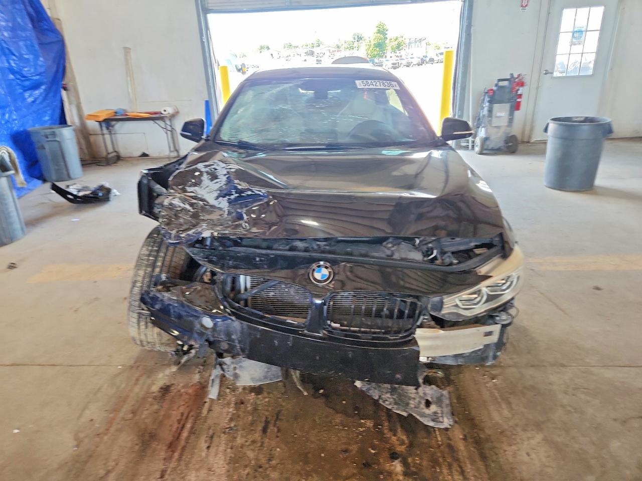 2015 Bmw 435 I Black vin: WBA3T3C52FP738411