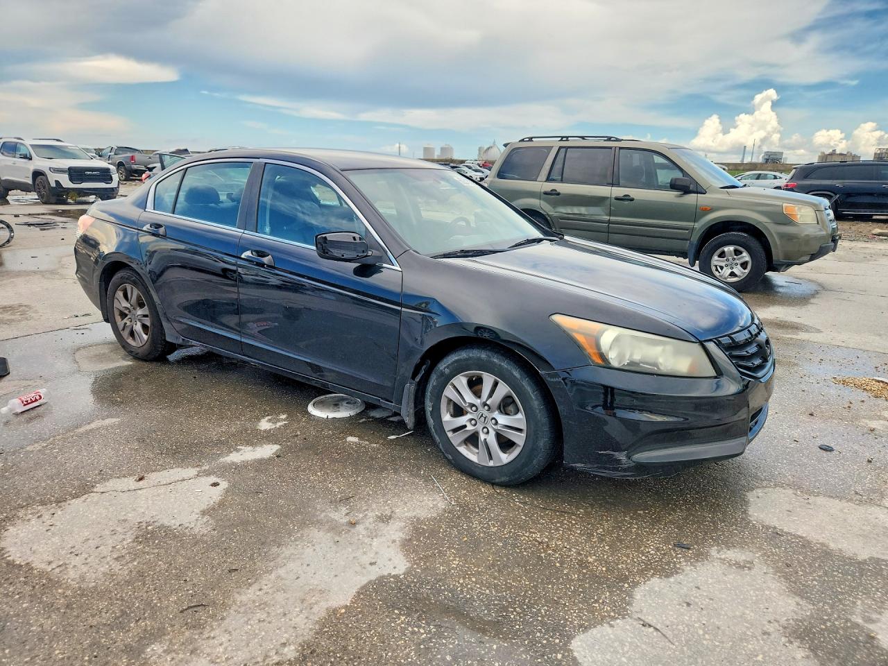2012 Honda Accord Se Black vin: 1HGCP2F66CA015599