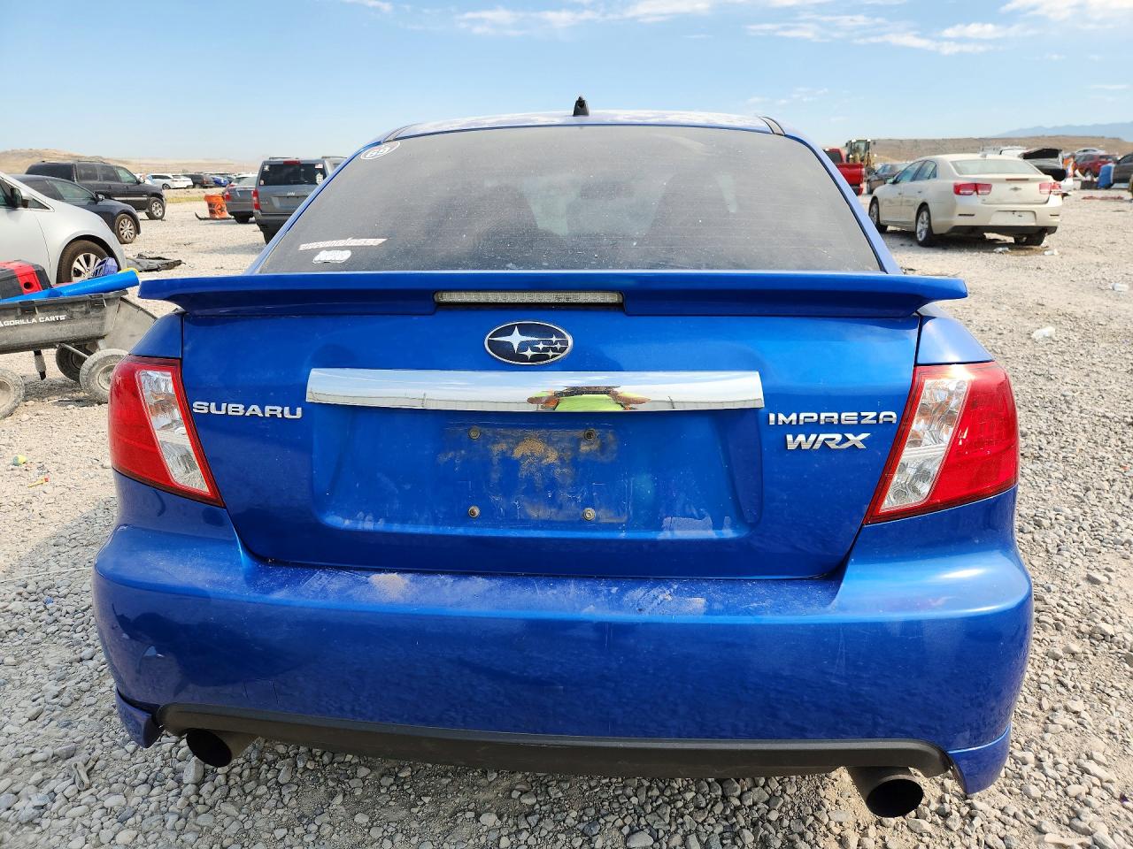 2009 Subaru Impreza Wrx Blue vin: JF1GE76699G507316