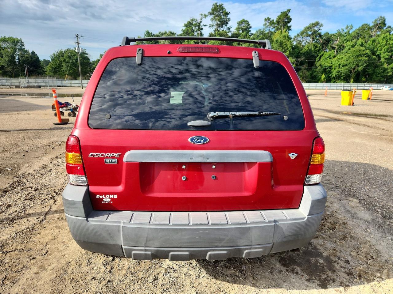 2007 Ford Escape Xlt Red vin: 1FMYU93177KA68872