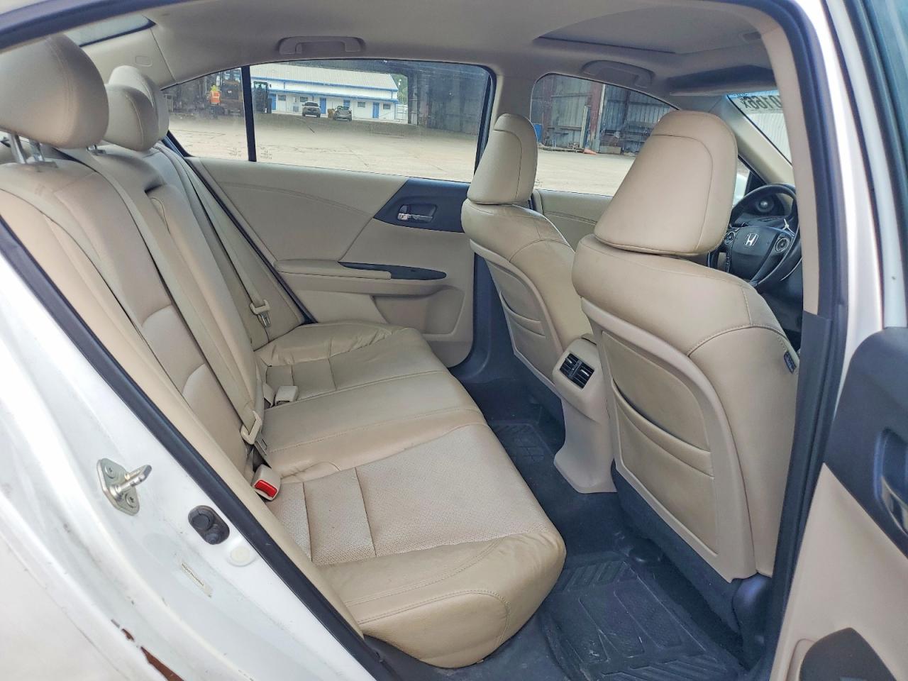 2013 Honda Accord Exl White vin: 1HGCR2F88DA059066