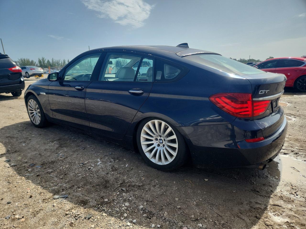 2011 Bmw 535 Gt Blue vin: WBASN2C57BC201471