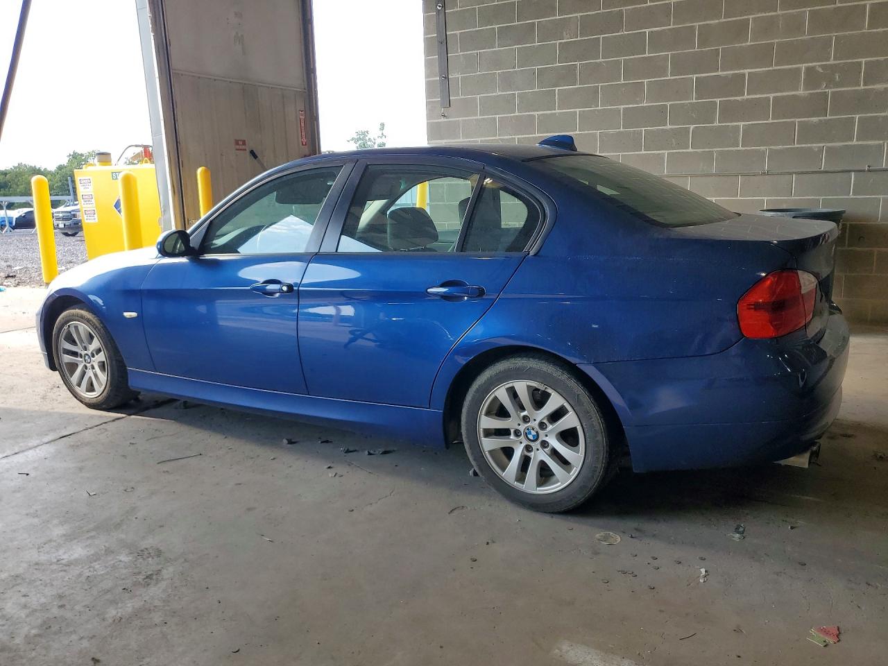 2007 Bmw 328 I Blue vin: WBAVA33527PG53605