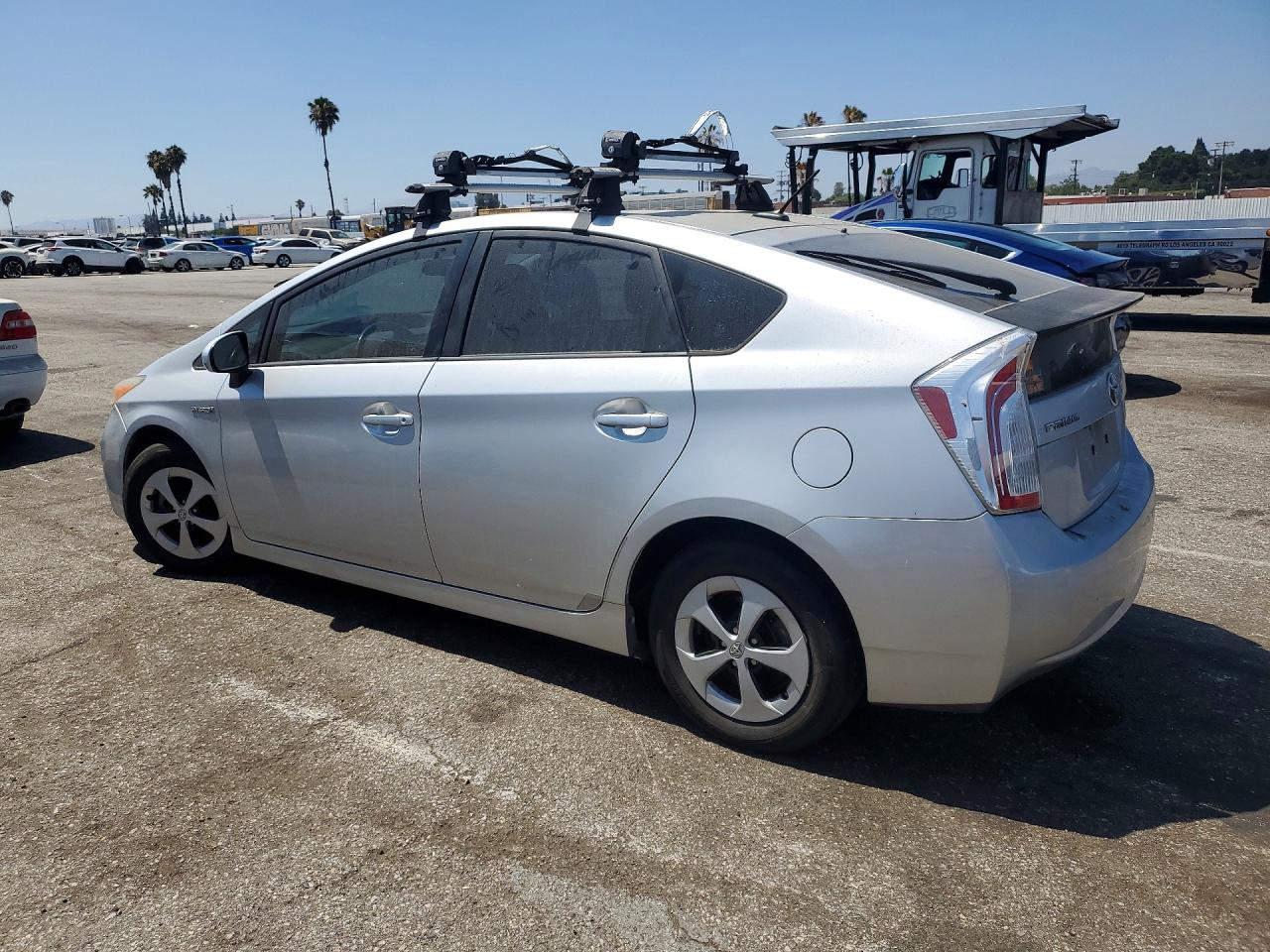 2012 Toyota Prius Three Silver vin: JTDKN3DU7C1506397