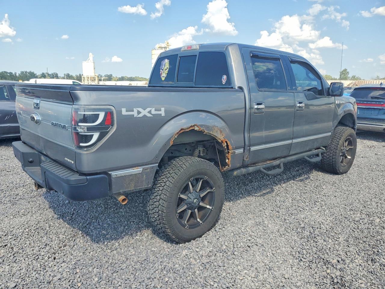 2011 Ford F150 Supercrew Gray vin: 1FTFW1EF5BFA73294