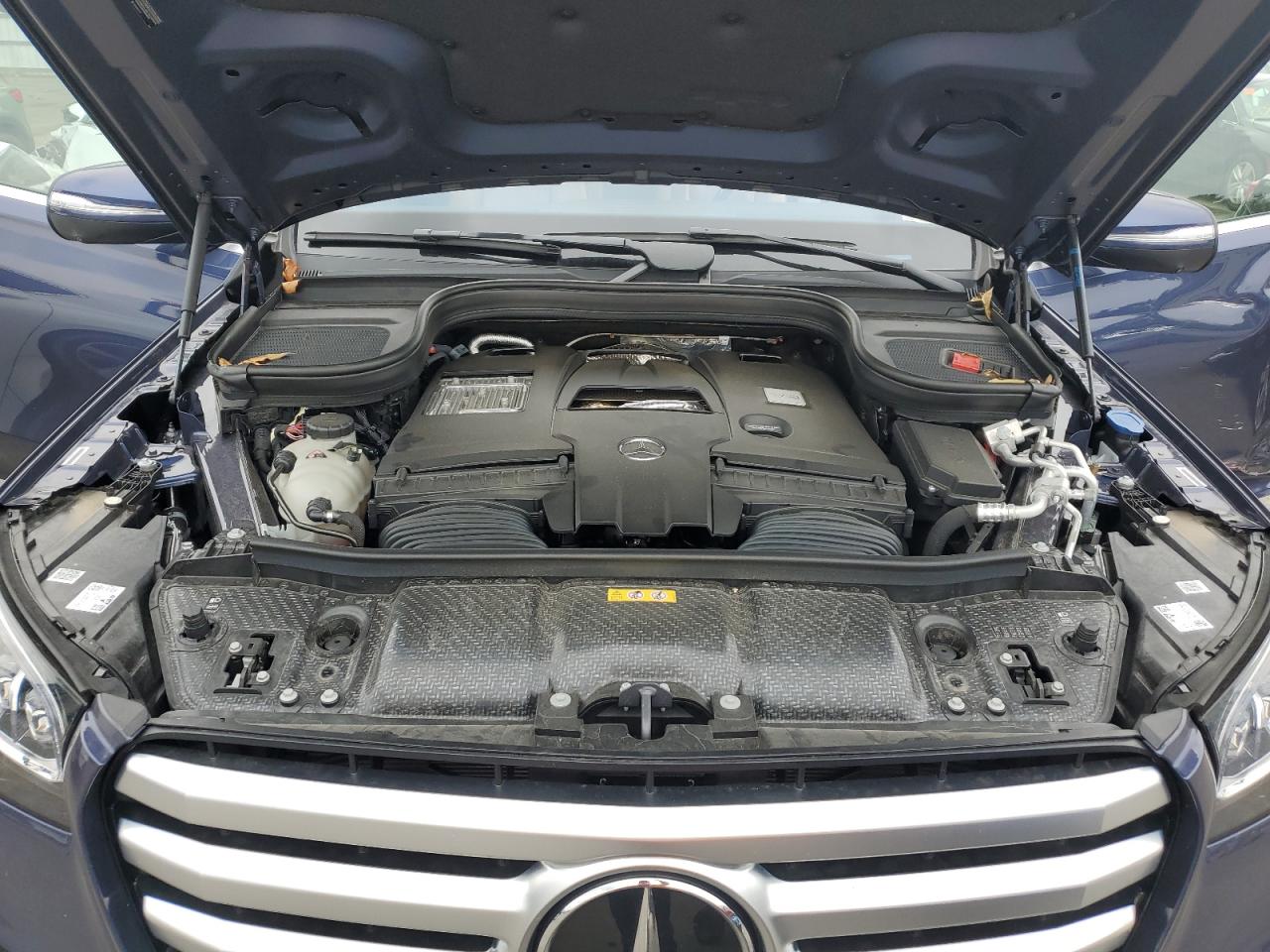 2024 Mercedes-benz Gls 580 4matic Синий vin: 4JGFF8FE4RB053744