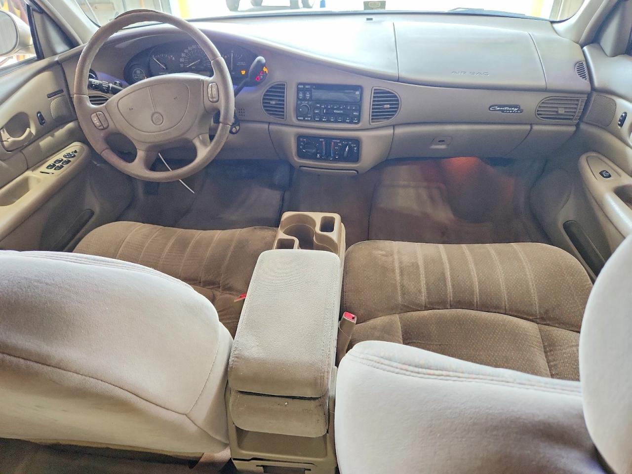 2002 Buick Century Custom Beige vin: 2G4WS52JX21199083