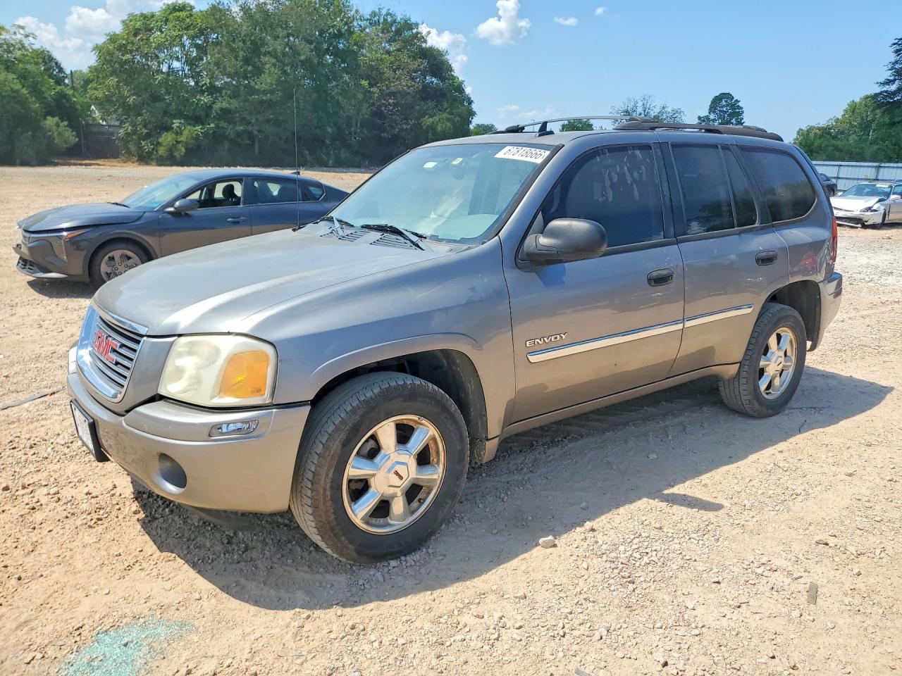 2006 Gmc Envoy Gray vin: 1GKDS13S662244686