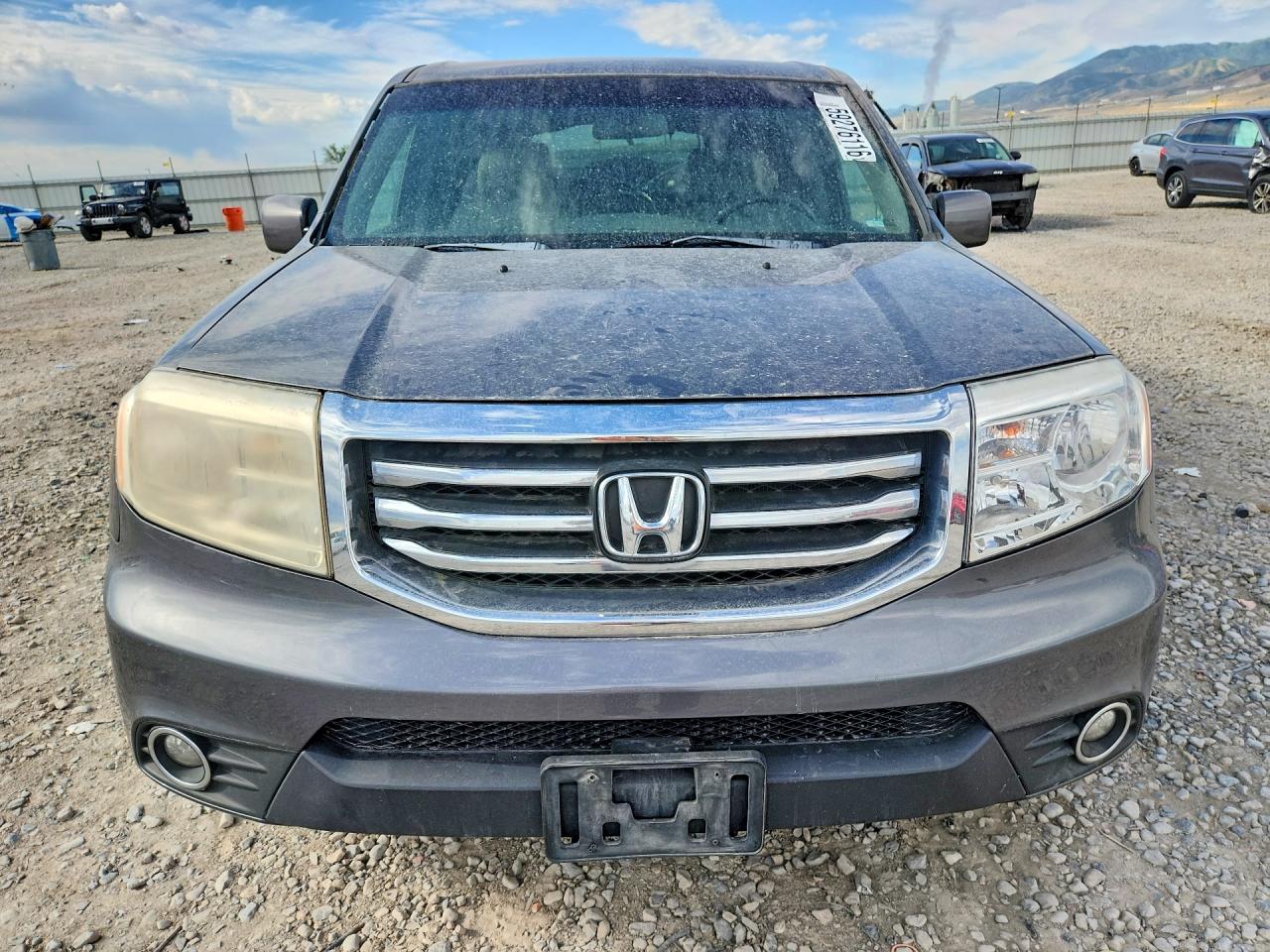 2012 Honda Pilot Ex Gray vin: 5FNYF4H42CB004315